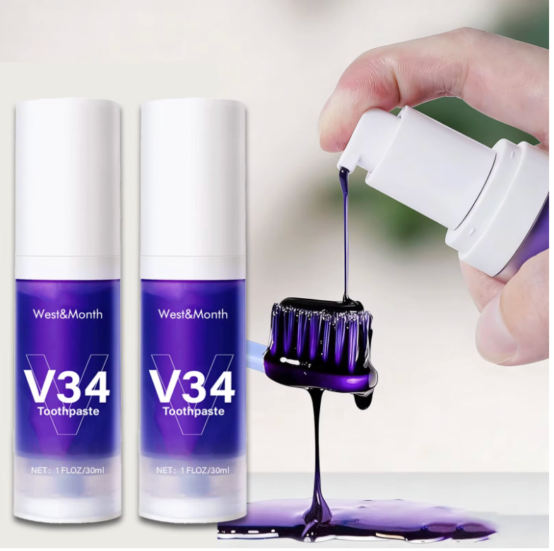 West&Mouth™- Whitening Foam Toothpaste