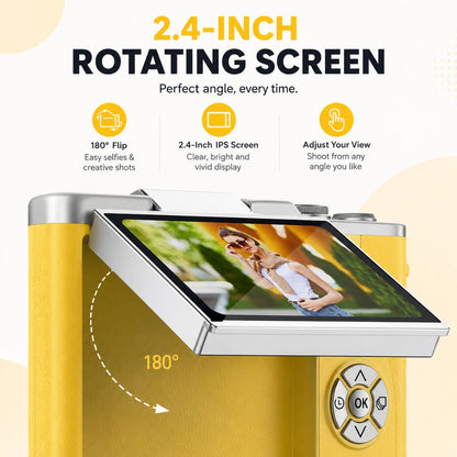 SnapiGo™ 4K Digital Camera