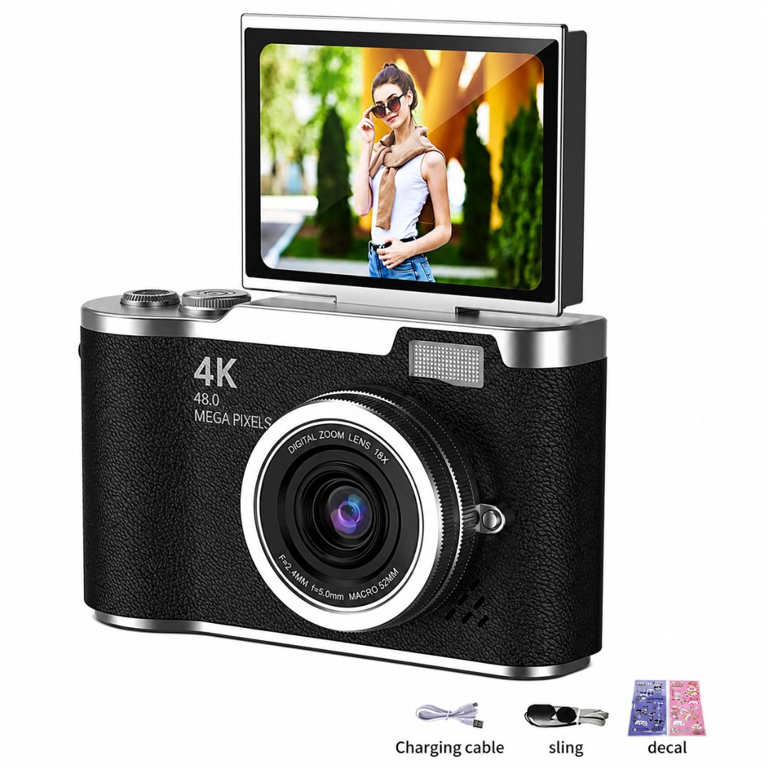 SnapiGo™ 4K Digital Camera