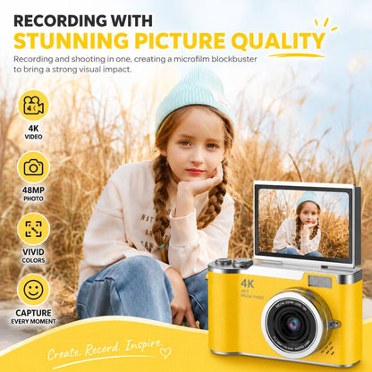 SnapiGo™ 4K Digital Camera